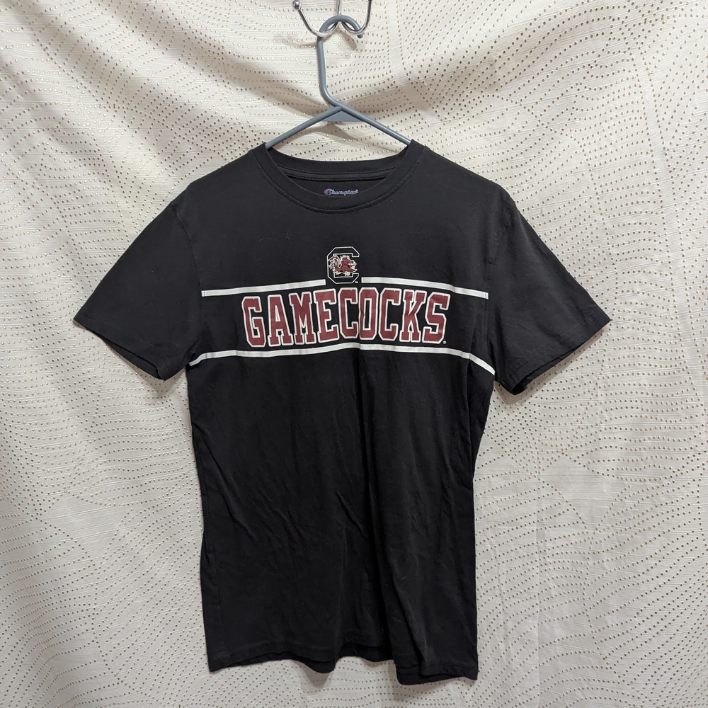 Champion Black and White Gamecocks Tee